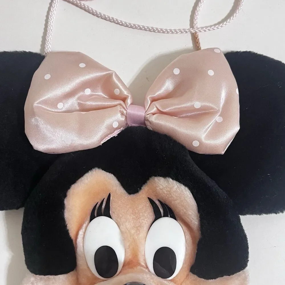 VTG Walt Disney Co. Mickey's Pals Dover Handbag Co. Minnie Mouse Purse Crossbody